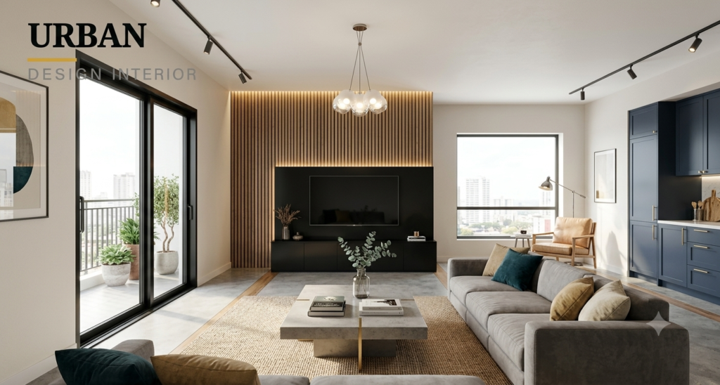 Living Room Interior Design Services in Kurla